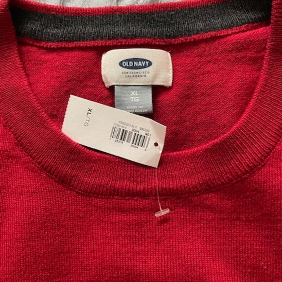 Men Old Navy Crew Neck Rd Sweater NWT Size XL - Picture 7 of 7